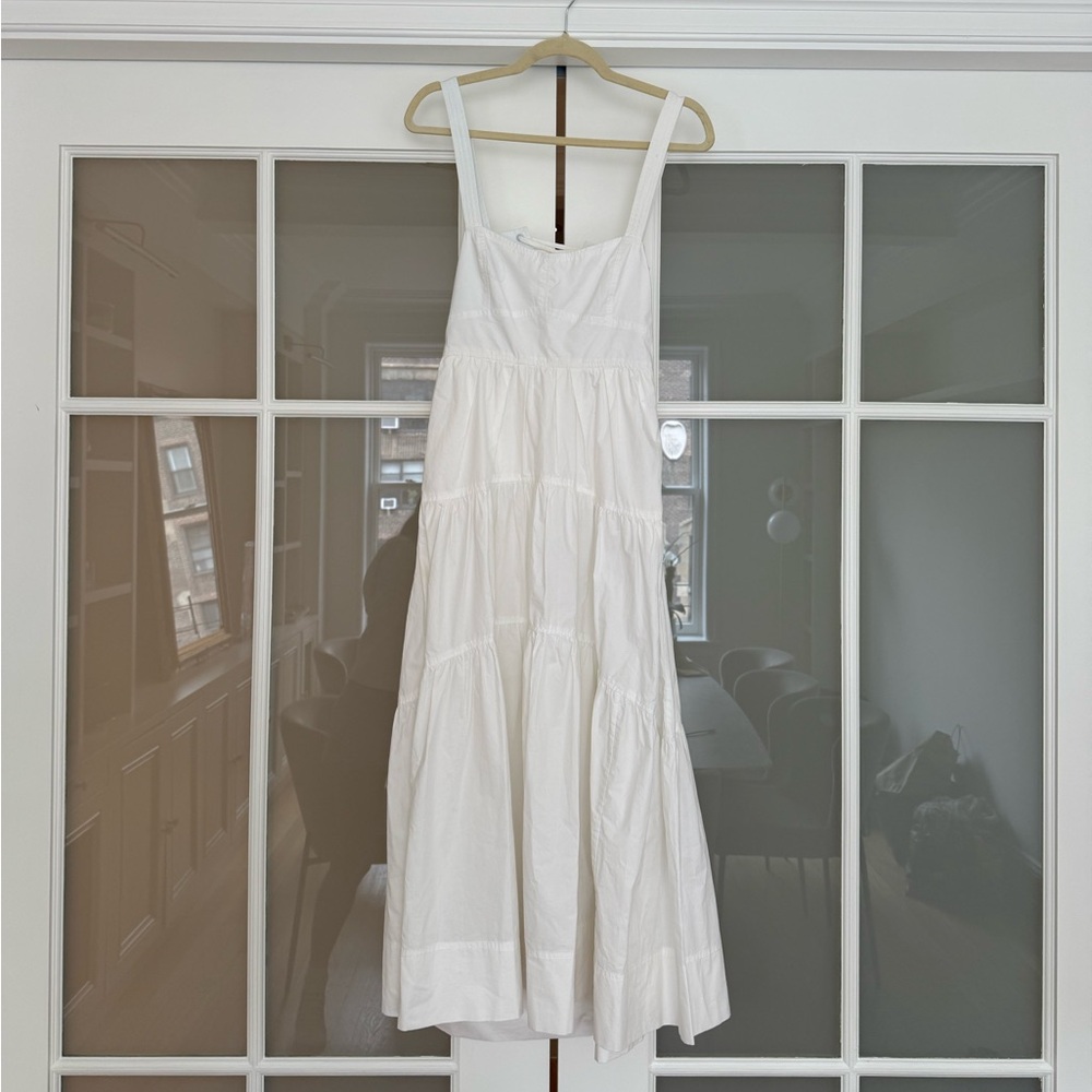 ALC White Tiered Maxi Sundress